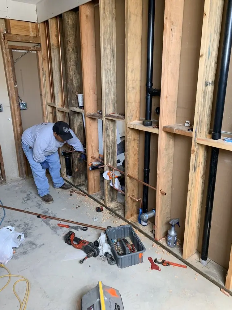Commercial rough-in plumbing for Gas Line Repair in Larkfield-Wikiup